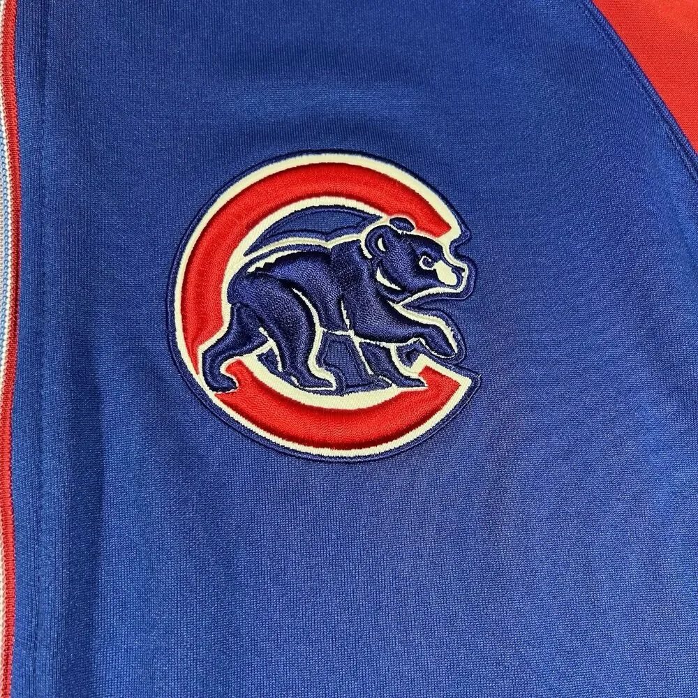 Nike Chicago Cubs Track Jacket MLB Genuine Merchandise Full Zip Youth Large - Picture 5 of 12